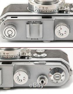 (114) O. P. L FOCA Universel Mod. 3 with5 lenses IBs vari-finder caps case serviced