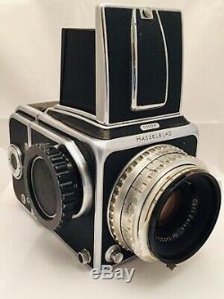 1952 Hasselblad Med. Format 1000F Film Camera With80mm f2.8 Zeiss LensCaseFinder