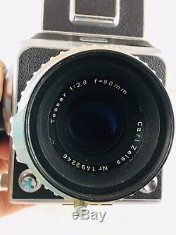 1952 Hasselblad Med. Format 1000F Film Camera With80mm f2.8 Zeiss LensCaseFinder