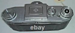 1953 Praktiflex FX WAIST LEVEL FINDER 35MM SLR Film Camera 50mm f2.9 Lens 12.9