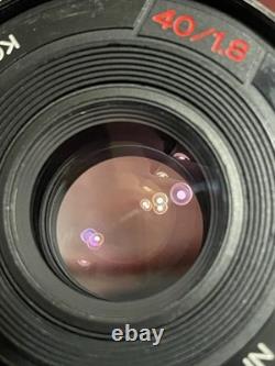 1970's Autoreflex TC 35mm Film Camera With 40mm Konica Hexanon AR 1.8mm Lens