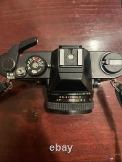 1970's Autoreflex TC 35mm Film Camera With 40mm Konica Hexanon AR 1.8mm Lens
