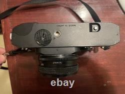 1970's Autoreflex TC 35mm Film Camera With 40mm Konica Hexanon AR 1.8mm Lens