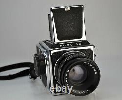 1981 First Issue! Ussr Kiev-88 Medium Format Camera + Vega-12v Lens, Boxed (2)