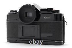 2LensN. MINT Canon A-1 Film Camera Black New FD 50mm f1.8 + 35-70mm f4 From JP