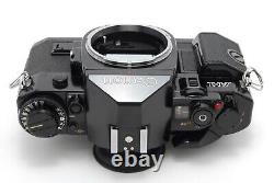2LensN. MINT Canon A-1 Film Camera Black New FD 50mm f1.8 + 35-70mm f4 From JP