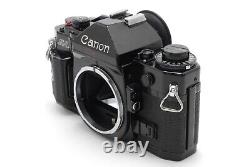 2LensN. MINT Canon A-1 Film Camera Black New FD 50mm f1.8 + 35-70mm f4 From JP