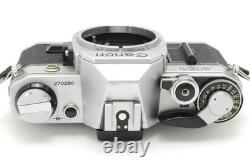 2Lens Exc+5 Canon AE-1 Program Film Camera FD 50mm f1.4 S. S. C. SSC Lens JAPAN