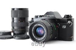 2Lens NEAR MINT+ Canon AL-1 SLR Film Camera Black FD 35-70mm F3.5-4.5 f4 Japan