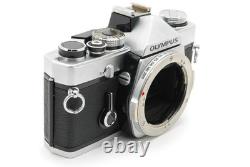 2Lens NEAR MINT Olympus OM-1 Silver Auto-s 50mm F/1.8 Film Camera From JAPAN