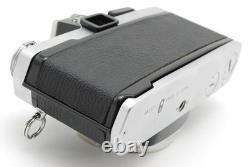 2Lens NEAR MINT Olympus OM-1 Silver Auto-s 50mm F/1.8 Film Camera From JAPAN