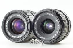 2Lens Near MINT++ Canon A1 35mm Film Camera NFD 28mm f2.8 + 35-70 Lens JAPAN