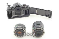 2Lens Near MINT++ Canon A1 35mm Film Camera NFD 28mm f2.8 + 35-70 Lens JAPAN