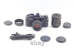 2Lens! Near MINT Canon AE-1 Film Camera NFD 50mm f1.4 + 35-70mm Lens JAPAN
