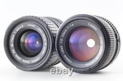 2Lens! Near MINT Canon AE-1 Film Camera NFD 50mm f1.4 + 35-70mm Lens JAPAN