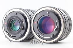 2Lens! Near MINT Canon AE-1 Film Camera NFD 50mm f1.4 + 35-70mm Lens JAPAN