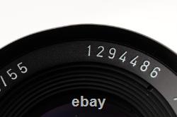 2 Lens EXC+5 Pentax MX Black 35mm Film Camera M 50mm f1.4 + 55mm f1.8 JAPAN