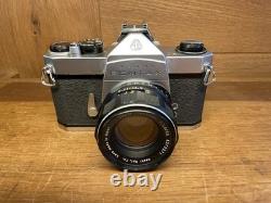 2 Lens Exc+5 Pentax SL Film Camera 55mm 135mm Lens with Teleconverter From JP