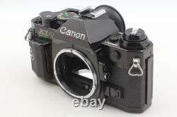 2 Lens MINT Canon AE-1 Program Black Film Camera NFD 50mm f1.4 28mm f2.8 JAPAN
