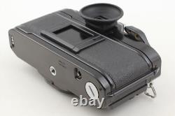 2 Lens MINT Canon AE-1 Program Black Film Camera NFD 50mm f1.4 28mm f2.8 JAPAN