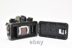 2 Lens MINT Nikon Nikonos V Olive Green Film Camera 35mm 28mm withFinder JAPAN