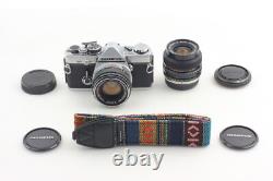 2 Lens MINT Olympus OM-2 SLR Film Camera 50mm f1.8 35-70mm F3.5-4.5 From JAPAN