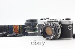 2 Lens MINT Olympus OM-2 SLR Film Camera 50mm f1.8 35-70mm F3.5-4.5 From JAPAN