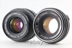 2 Lens MINT Olympus OM-2 SLR Film Camera 50mm f1.8 35-70mm F3.5-4.5 From JAPAN
