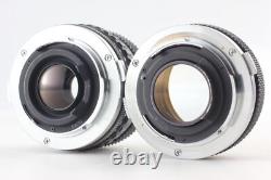 2 Lens MINT Olympus OM-2 SLR Film Camera 50mm f1.8 35-70mm F3.5-4.5 From JAPAN
