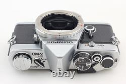 2 Lens MINT Olympus OM-2 SLR Film Camera 50mm f1.8 35-70mm F3.5-4.5 From JAPAN