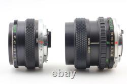 2 Lens MINT Olympus OM-2 SLR Film Camera 50mm f1.8 35-70mm F3.5-4.5 From JAPAN