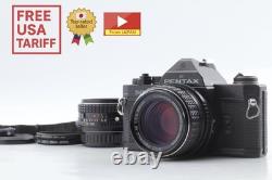 2 Lens MINT+++ Pentax MX Black 35mm Film Camera M 50mm f1.4 + 28mm f2.8 JAPAN