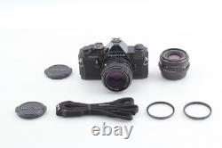 2 Lens MINT+++ Pentax MX Black 35mm Film Camera M 50mm f1.4 + 28mm f2.8 JAPAN