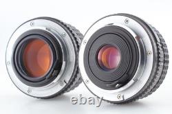 2 Lens MINT+++ Pentax MX Black 35mm Film Camera M 50mm f1.4 + 28mm f2.8 JAPAN