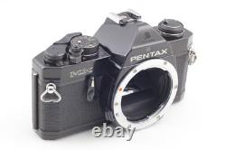 2 Lens MINT Pentax MX Black 35mm Film Camera M 50mm f1.7/ 28mm f2.8 From JAPAN