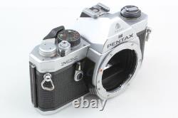 2 Lens MINT Pentax MX Silver 35mm Film Camera M 50mm f1.7 / 28-50mm From JAPAN