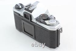 2 Lens MINT Pentax MX Silver 35mm Film Camera M 50mm f1.7 / 28-50mm From JAPAN