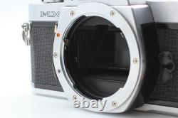 2 Lens MINT Pentax MX Silver 35mm Film Camera M 50mm f1.7 / 28-50mm From JAPAN