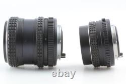 2 Lens MINT Pentax MX Silver 35mm Film Camera M 50mm f1.7 / 28-50mm From JAPAN