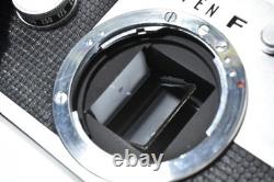 2 Lens Mint Olympus Pen FT 35mm Film Camera 38mm F1.8 100mm F3.5 From JAPAN