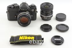 2 Lens N MINT Nikon FE 35mm Film Camera Ai-s 50mm f1.4 35-70mm f3.3-4.5 JAPAN