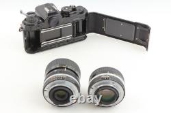 2 Lens N MINT Nikon FE 35mm Film Camera Ai-s 50mm f1.4 35-70mm f3.3-4.5 JAPAN