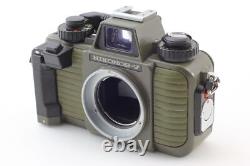2 Lens N MINT Nikon Nikonos V Olive Film Camera UW 35mm f/2.5 28mm f/3.5 JAPAN