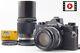 2 Lens? N MINT? Olympus OM-2 35mm SLR Film Camera Zuiko MC 50mm f1.4 E. Zuiko 200mm