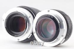 2 Lens? N MINT? Olympus OM-2 35mm SLR Film Camera Zuiko MC 50mm f1.4 E. Zuiko 200mm