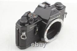 2 Lens N MINT+++ Pentax MX Black 35mm Film Camera M 50mm f1.7 28mm f2.8 JAPAN