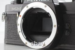 2 Lens N MINT+++ Pentax MX Black 35mm Film Camera M 50mm f1.7 28mm f2.8 JAPAN