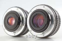 2 Lens N MINT+++ Pentax MX Black 35mm Film Camera M 50mm f1.7 28mm f2.8 JAPAN