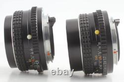2 Lens N MINT+++ Pentax MX Black 35mm Film Camera M 50mm f1.7 28mm f2.8 JAPAN