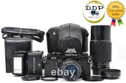 2 Lens N Mint Pentax K2 SLR Film Camera Black SMC 50mm F1.4 70-210mm JAPAN